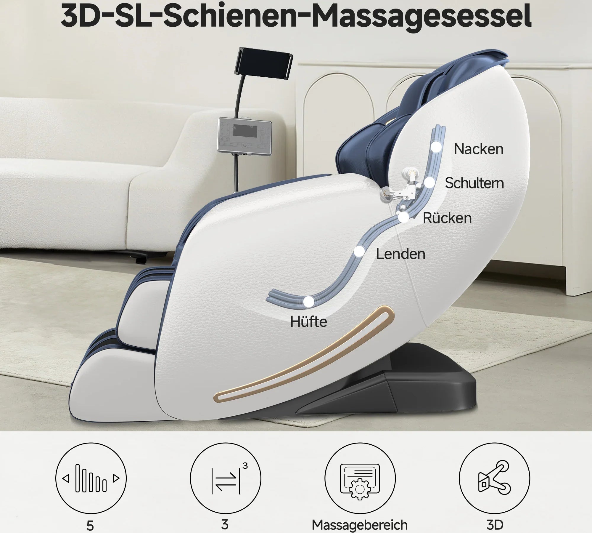 Beste Zero Gravity Massagesessel für kleine Wohnungen in Deutschland 2026