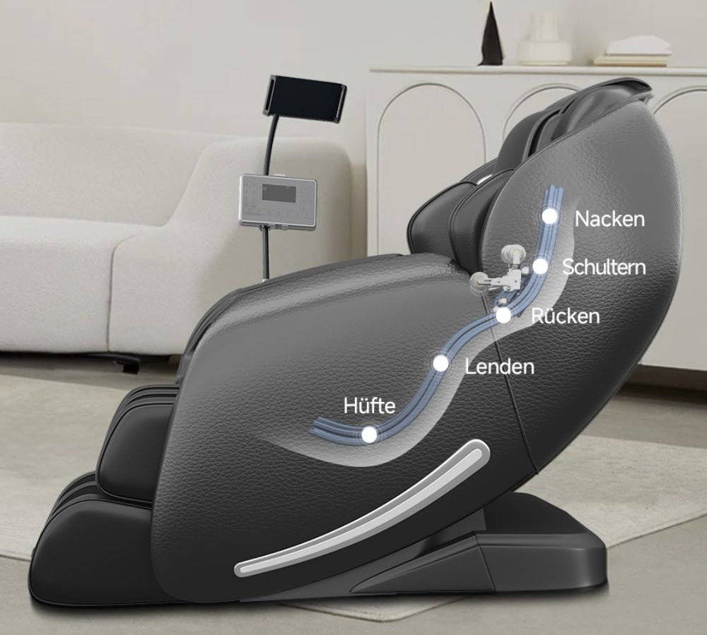 Moderner Zero Gravity Massagesessel für deutsche Wohnzimmer 2026