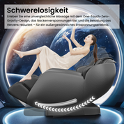 Favor-06 3D-Massagestuhl Schwarz