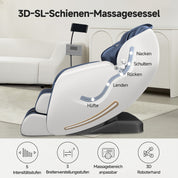 Favor-06 3D-Massagestuhl Blau