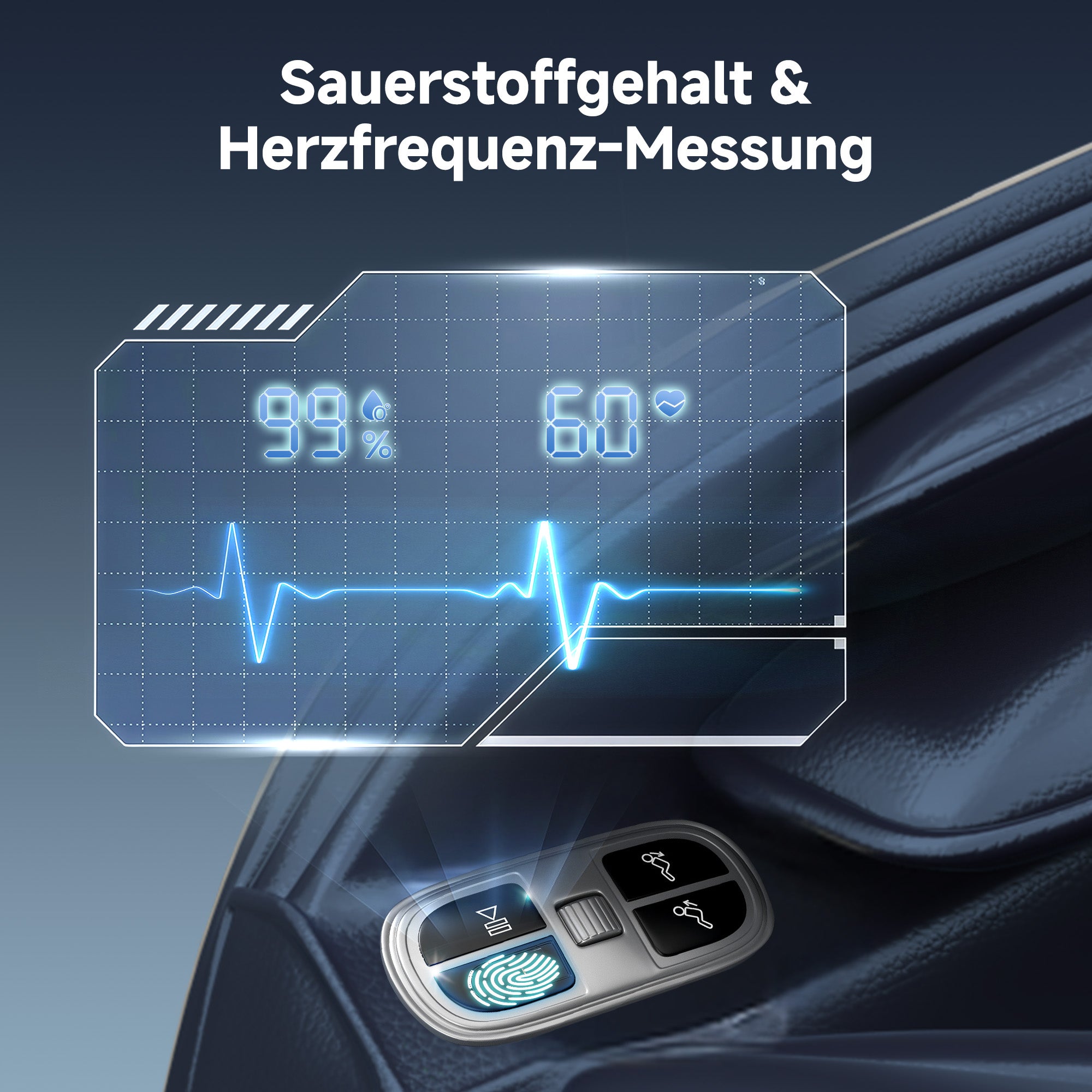 Favor-06 3D-Massagestuhl Blau