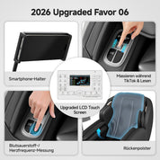 Favor-06 3D-Massagestuhl Schwarz