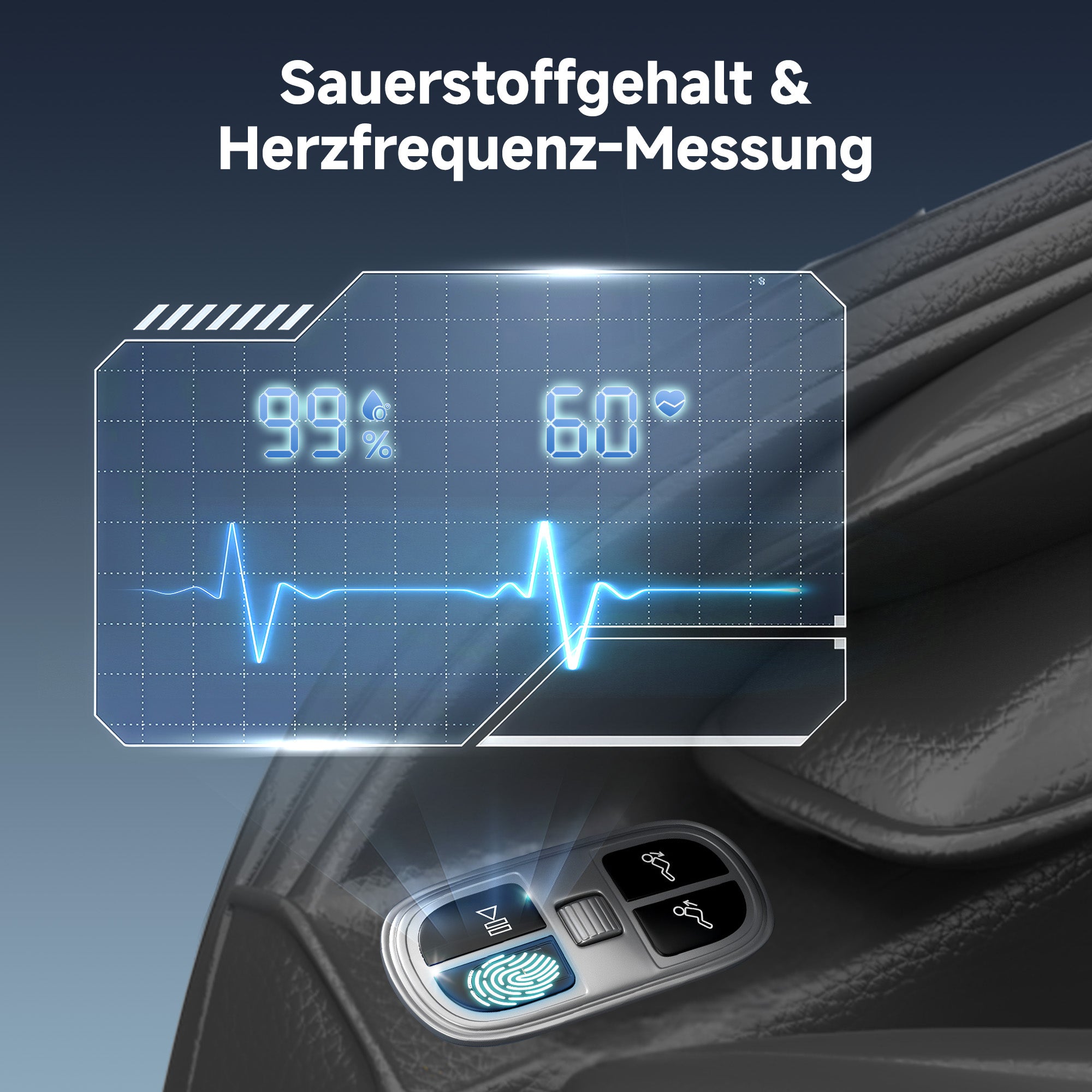 Favor-06 3D-Massagestuhl Schwarz