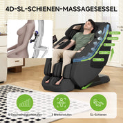 PS5200 4D-Massagestuhl Schwarz