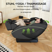 PS5200 4D-Massagestuhl Schwarz