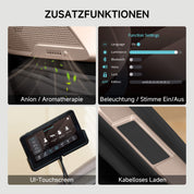 PS5200 4D-Massagestuhl Schwarz